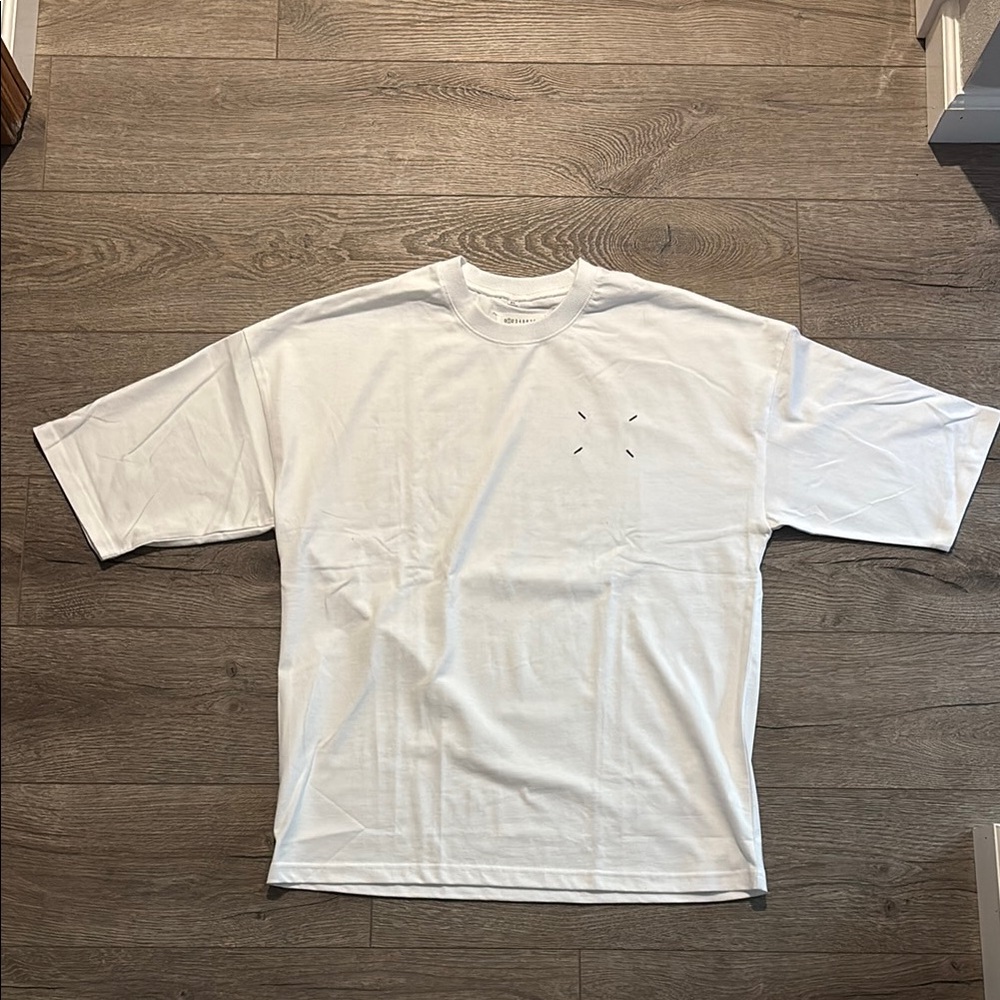 Maison Martin Margiela White Oversized Short Sleeve Tee